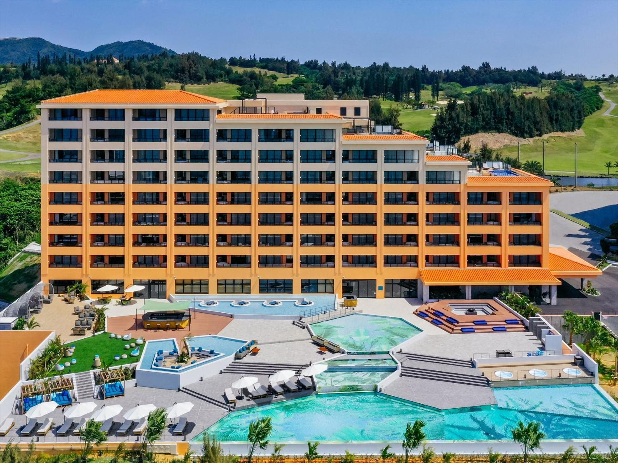 Aquasense Hotel & Resort Onna Exterior foto